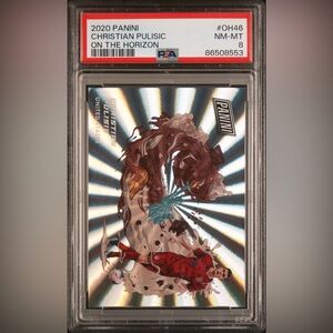 2020 Panini Christian Pulisic On the Horizon #OH46 PSA 8 USA